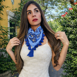 Corazón Azul Scarf