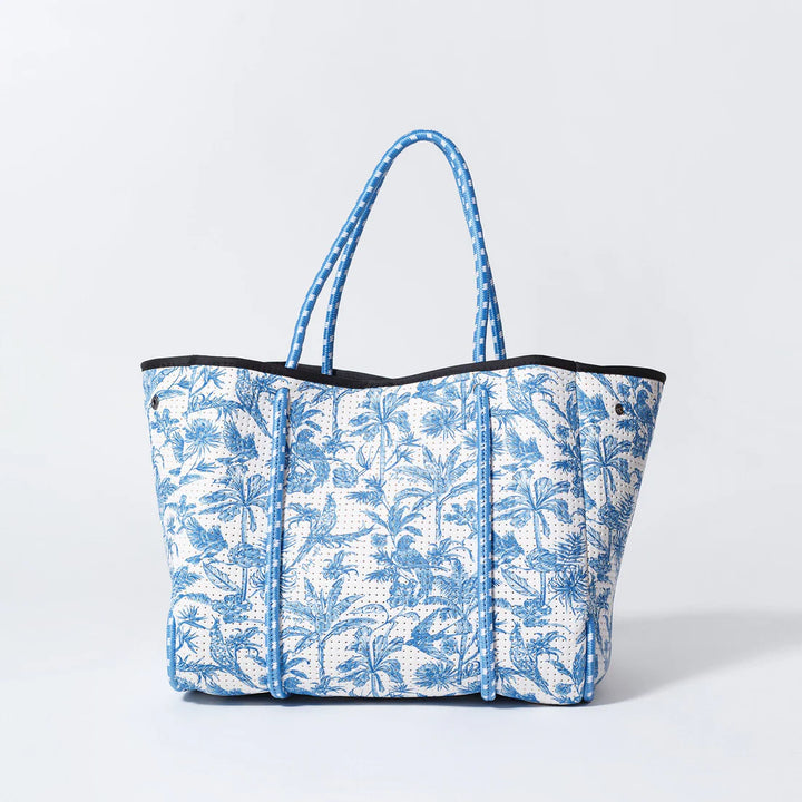 Tote Topical Blue