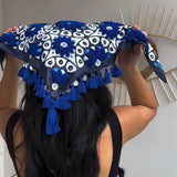 Deep Blue Scarf