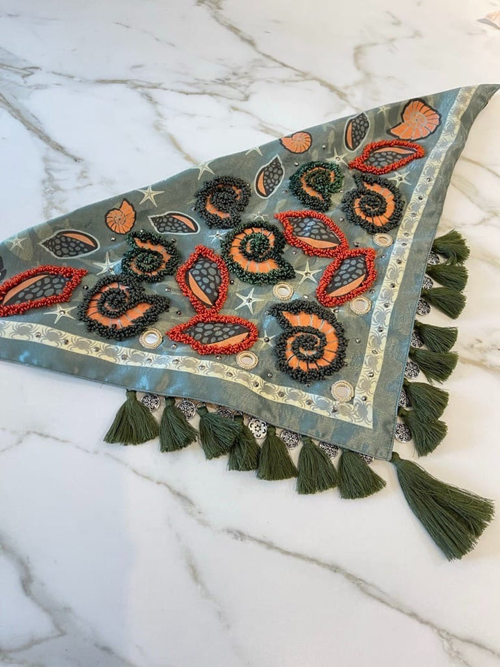 Caracol Verde Scarf