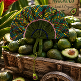 Hand Fan Aguacate
