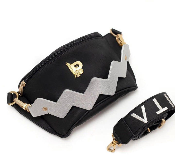 PARCHITA Negro Fanny Pack