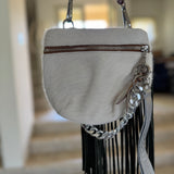 Pocket Blanco Cadena y Fleco