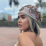 Coral Nude Scarf