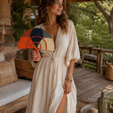 Hand Fan Naranja multi