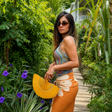 Hand Fan Amarillo