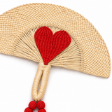 Hand Fan Corazón