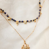 Set de 2 Collares Cangrejo Azul