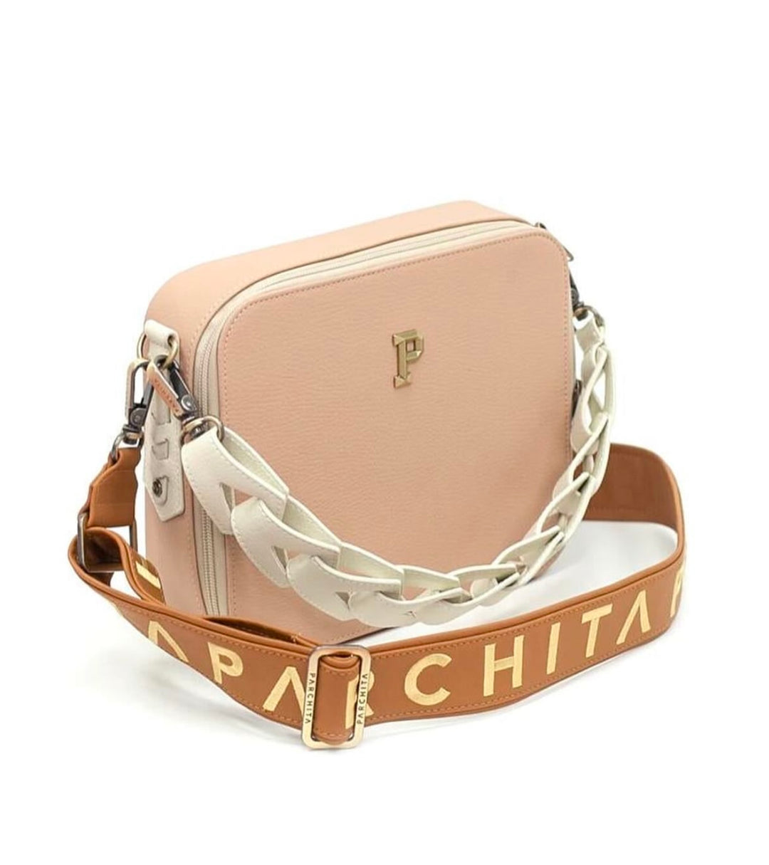 PARCHITA Flora Nude Bag