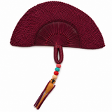 Hand Fan vino Pajaro
