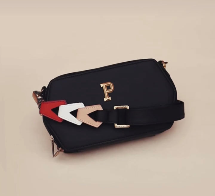 PARCHITA Malibu Negro Bag