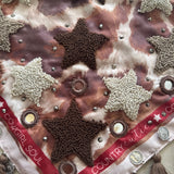 Multi estrella Nude Scarf