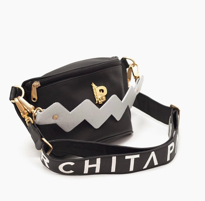 PARCHITA Negro Fanny Pack