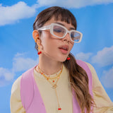 Corbatín Broche Cerezas