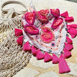 Caracol fucshia Scarf