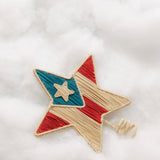 Estrella Boricua Navidad Christmas Tree Topper