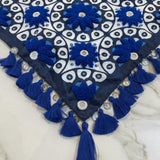 Deep Blue Scarf