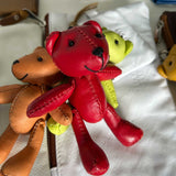 Charm Bag Oso Rojo