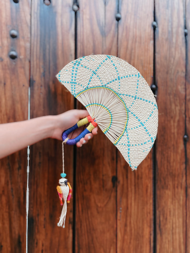 Hand Fan Multicolor