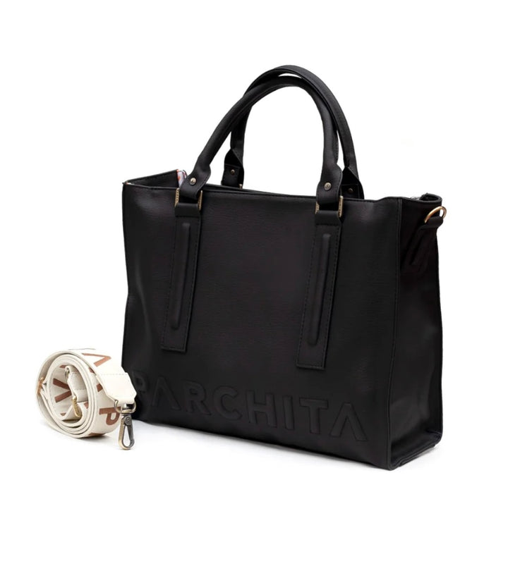 PARCHITA Emilio Black Bag