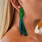 Cotorra Puertorriqueña Earrings