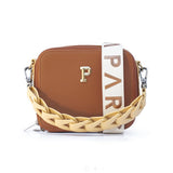 PARCHITA Flora petit Marrón Bag