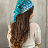 Blue Scarf