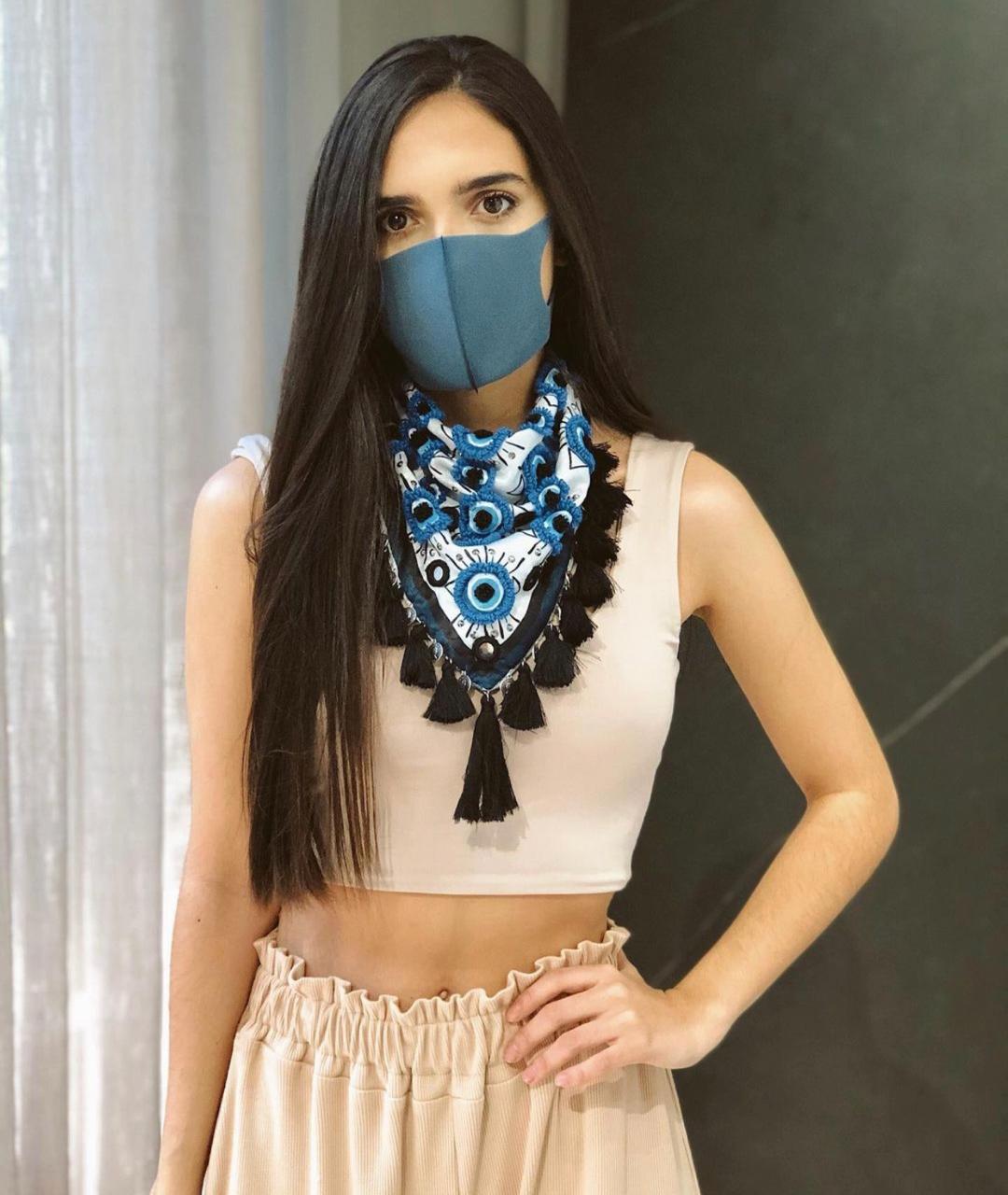 Evil Eye Scarf