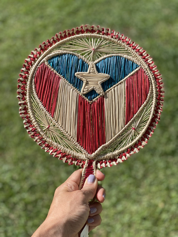 Boricua Hand Fan