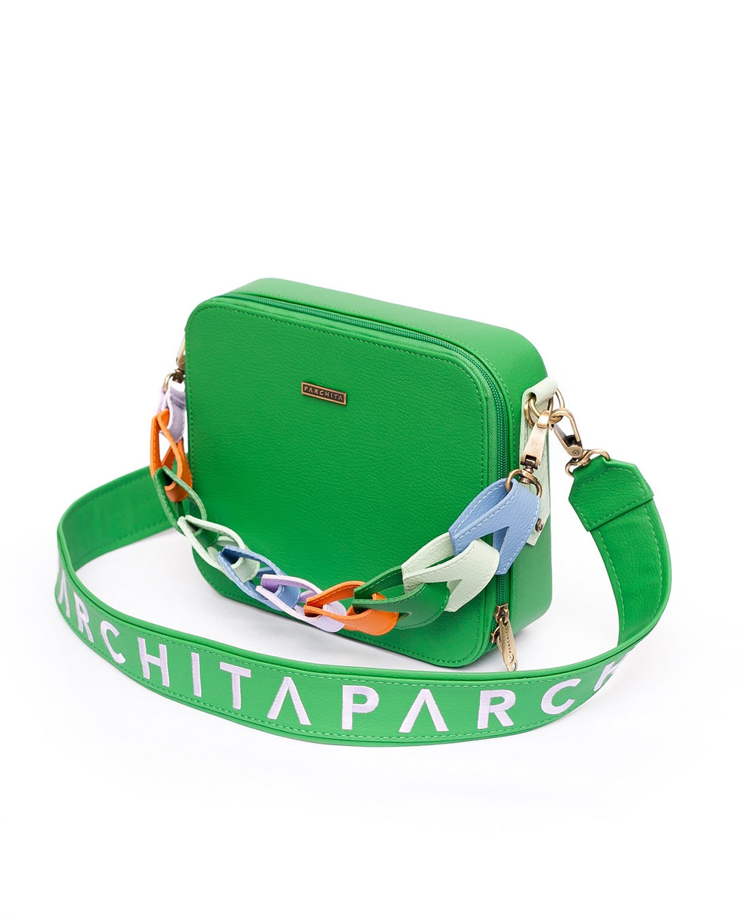 PARCHITA Flora Verde Bag