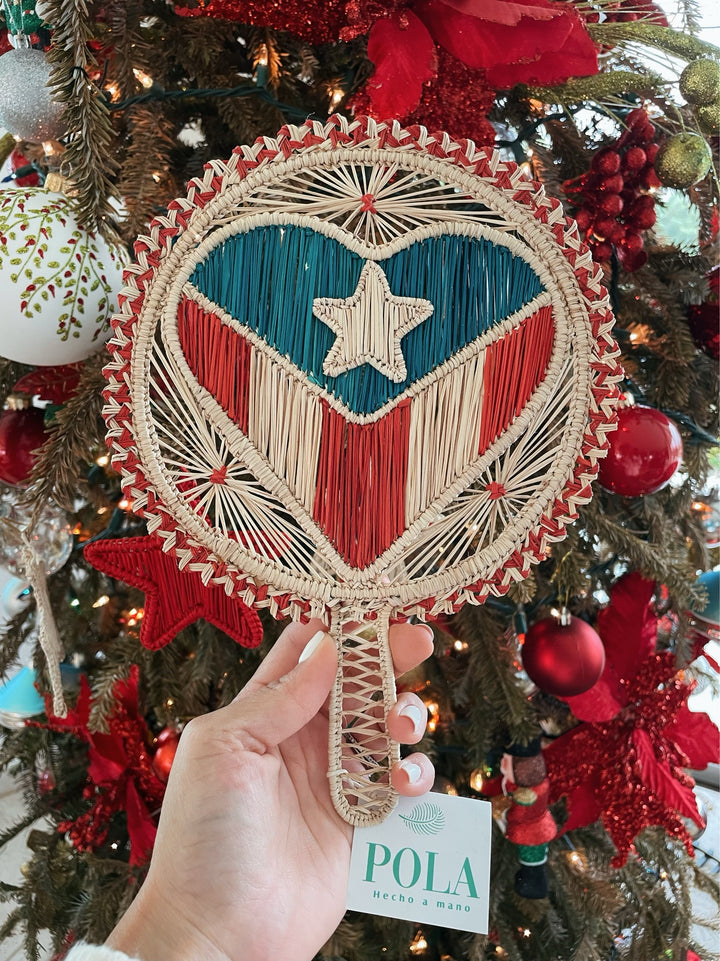 Boricua Hand Fan