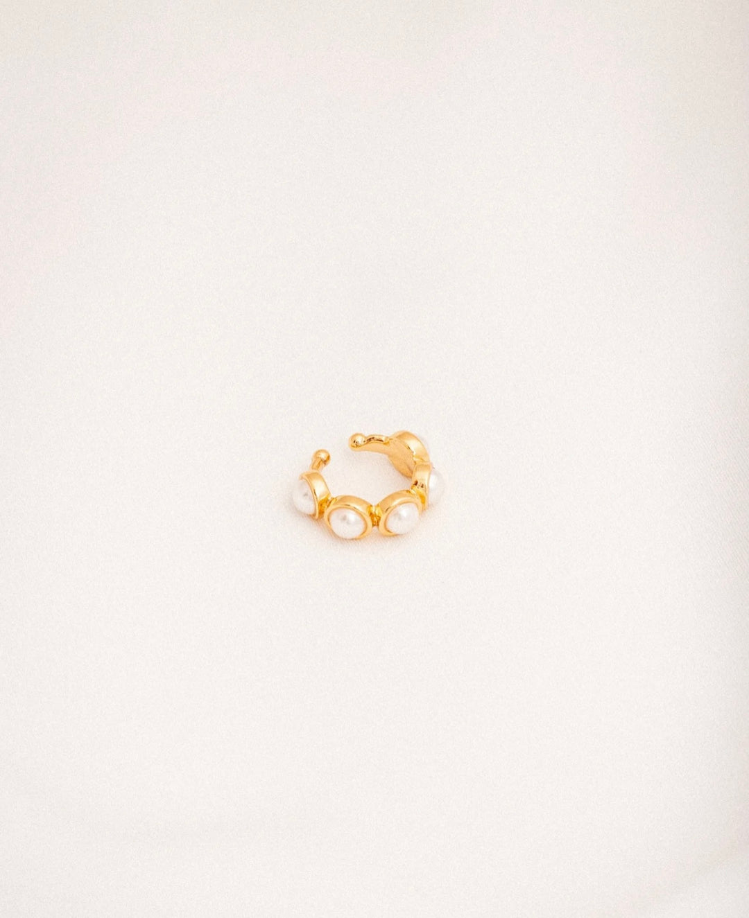 Earcuff Perla Gold