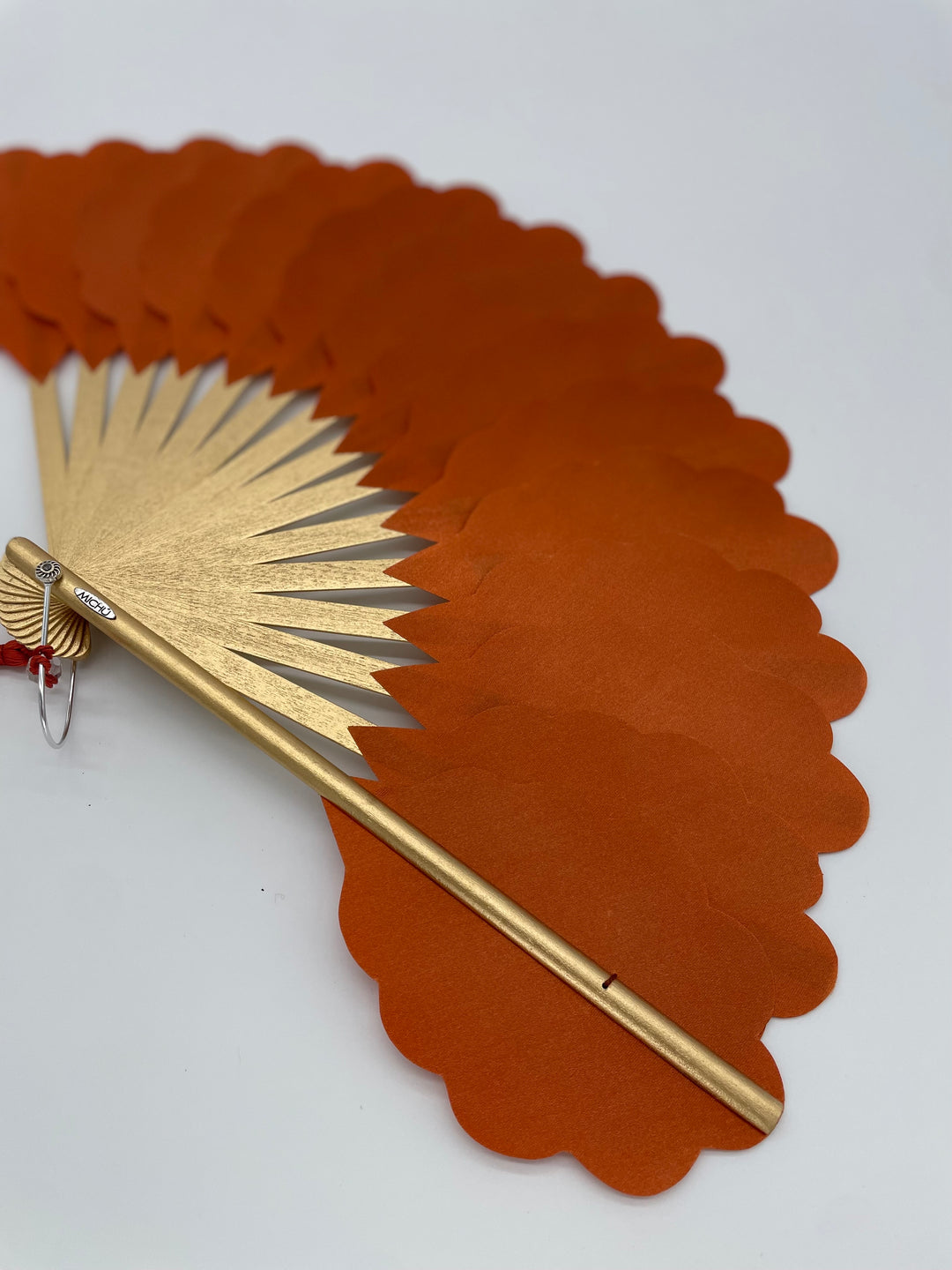 Ondas Terracota  Hand Fan