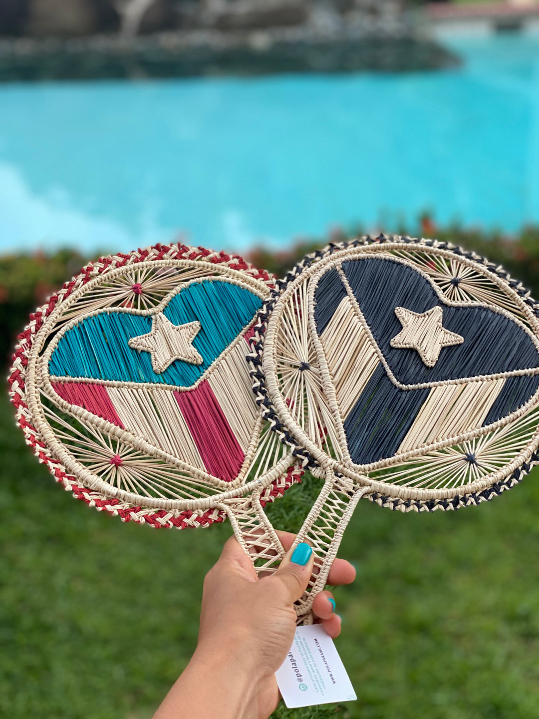 Boricua Hand Fan